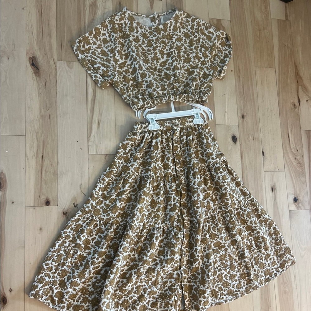 NWT Rylee + Cru set || Gold Gardens 10/11